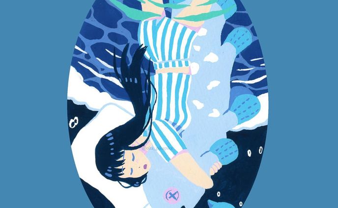 漫画・イラスト、typography
