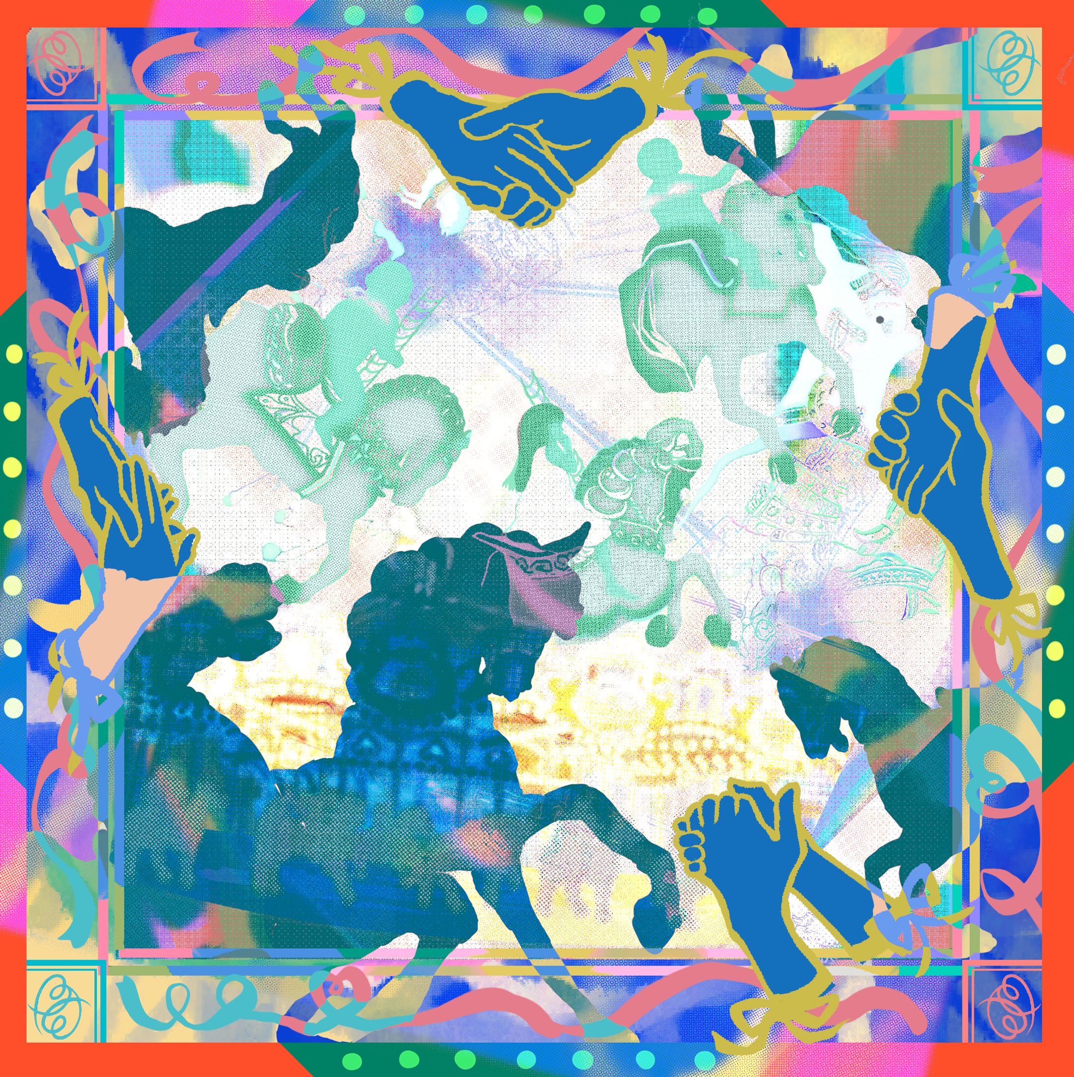 variation オリジナルスカーフのイメージイラスト-1