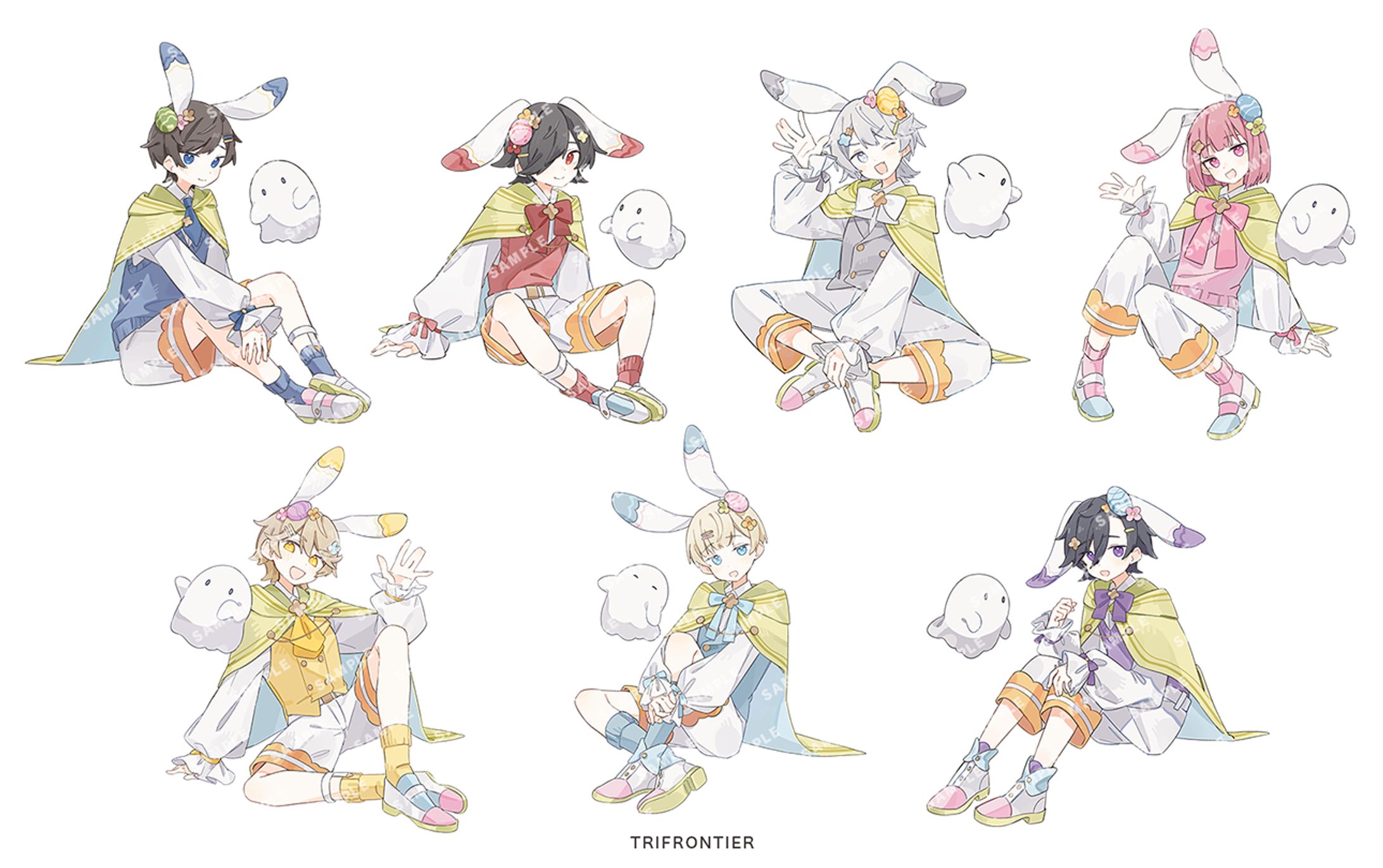 Poltergeist イースター等身イラスト-1