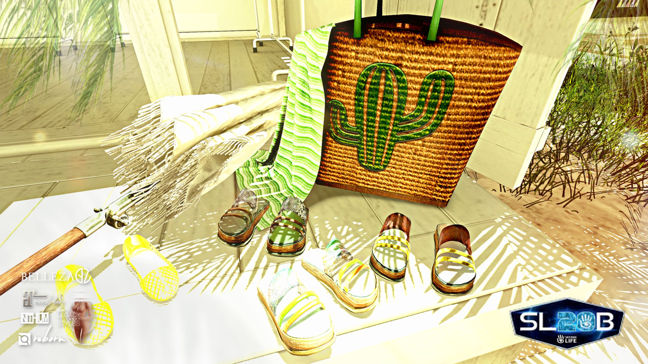 {amiable}SL20B Limited Gift Sandals@SL20B  Shop and Hop.-1