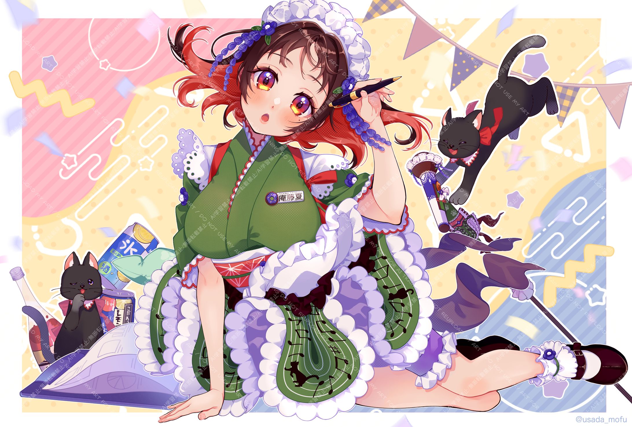 Vtuber(一枚絵)(ネットプリント)-1