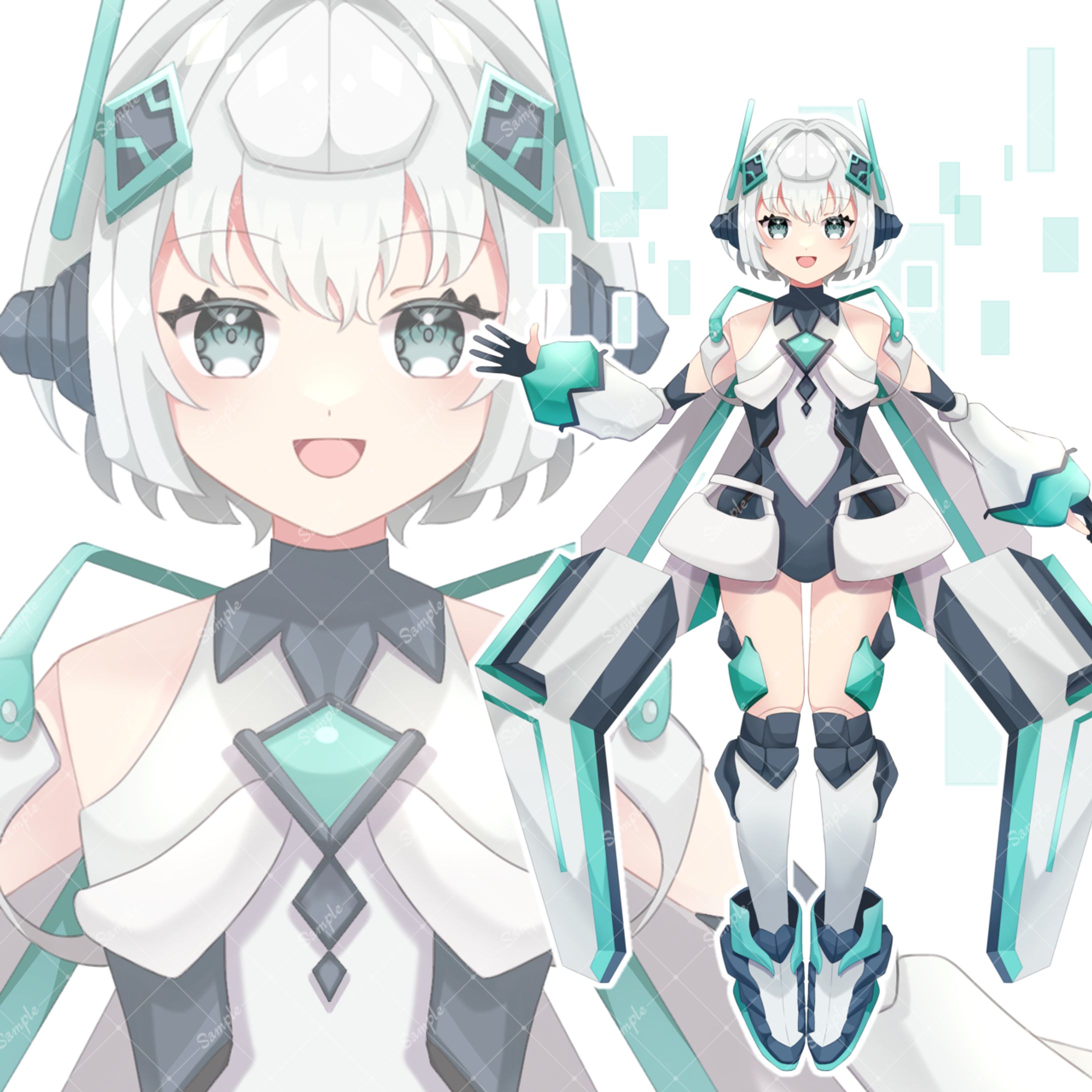 Qooo!!VASP 透明とおる・みょん様 立ち絵-1