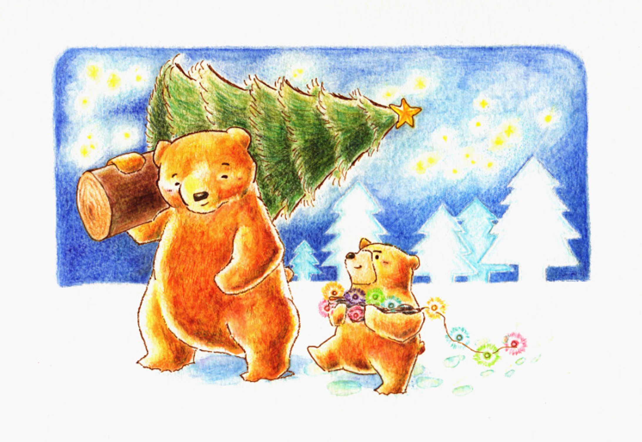 クリスマスカードコレクション2019　出展作品-1
