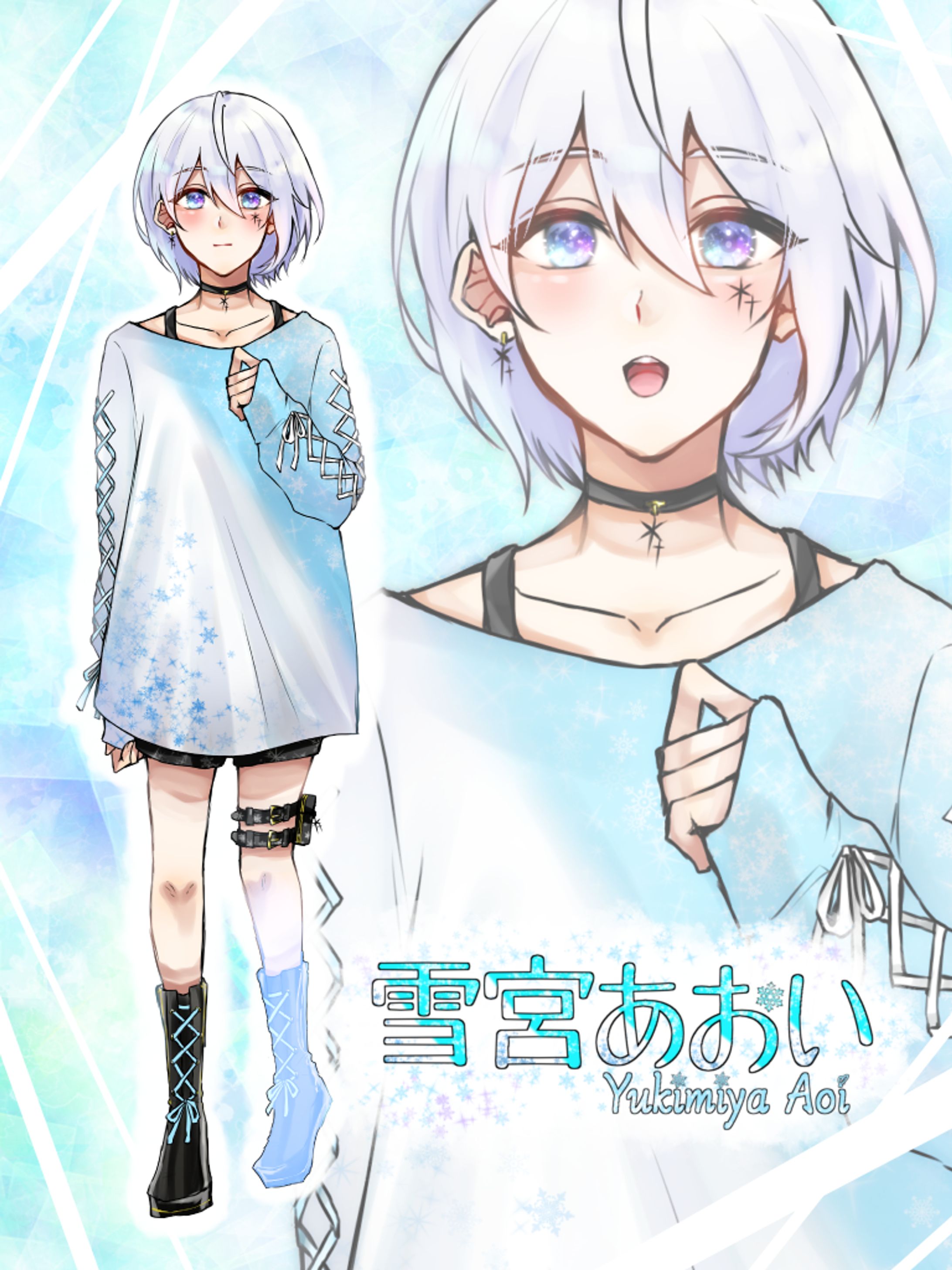 IRIAM配信用立ち絵イラスト-1