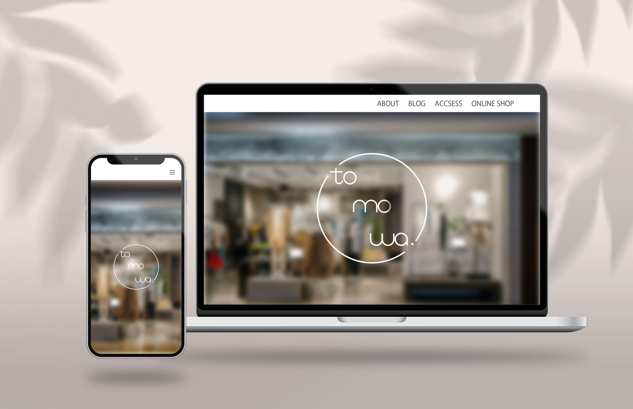 【販促デザイン】ホームページFV-1