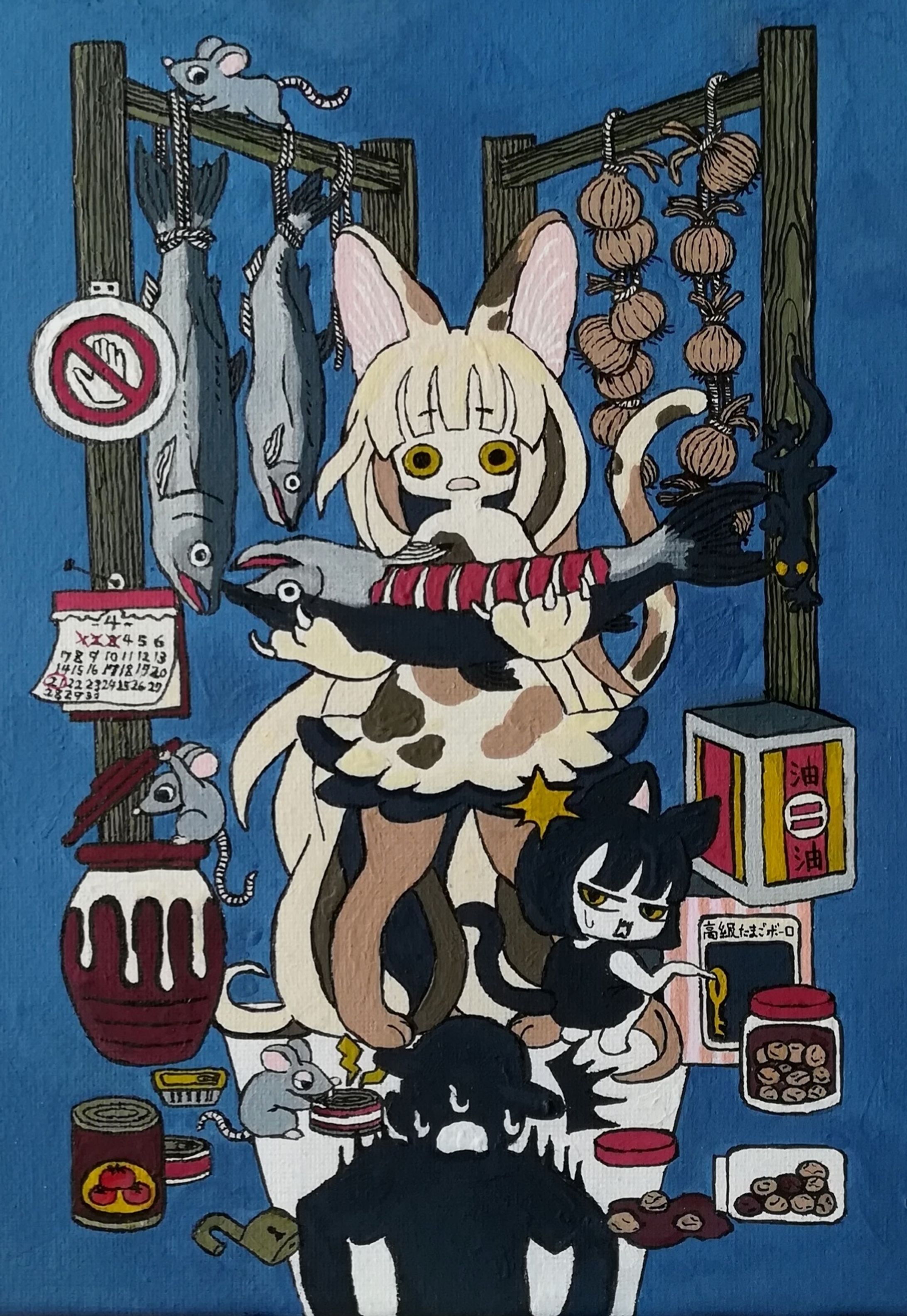 calico cat(三毛猫)-1