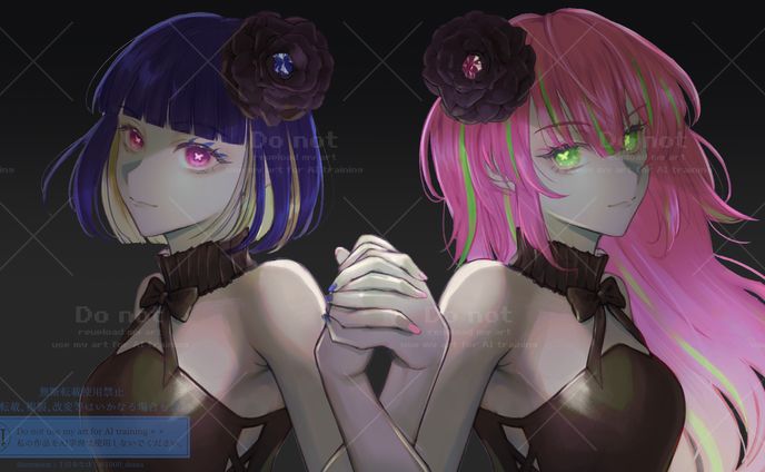 [お仕事]『レクイエム /Kanaria』cover MVイラスト