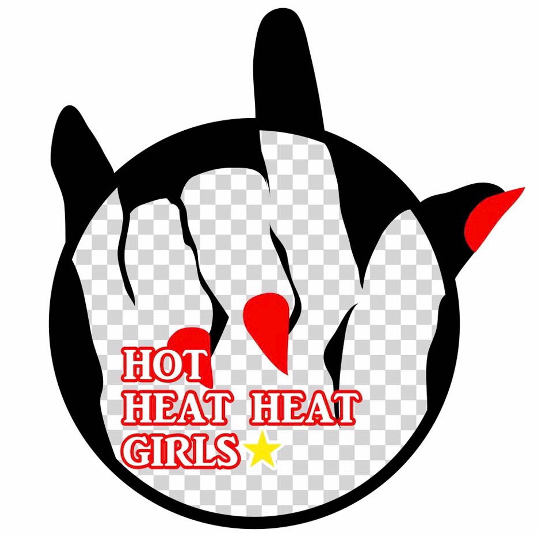 ロゴ『HOT HEAT HEAT GIRLS』-1
