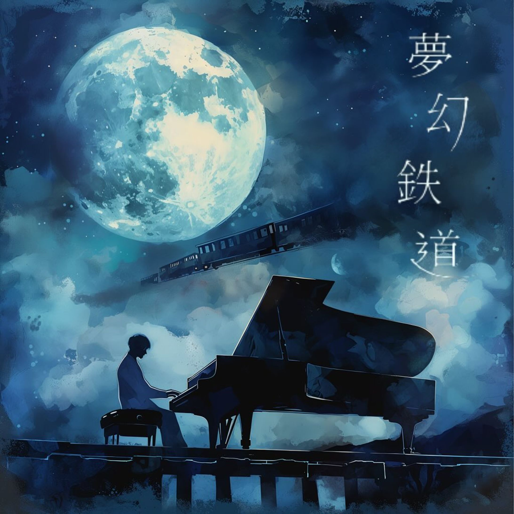 ピアニストの西村広文さんが演奏する「夢幻鉄道」のジャケット写真をイメージして作ってみました🌕
みんなでエンタメを楽しむ日を願って🙏

https://www.picture-book.jp/projects/concert

#夢幻鉄道-1
