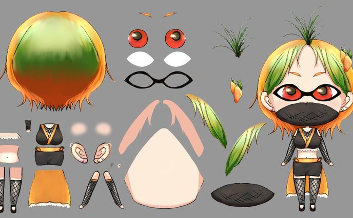 編集、イラスト作成
