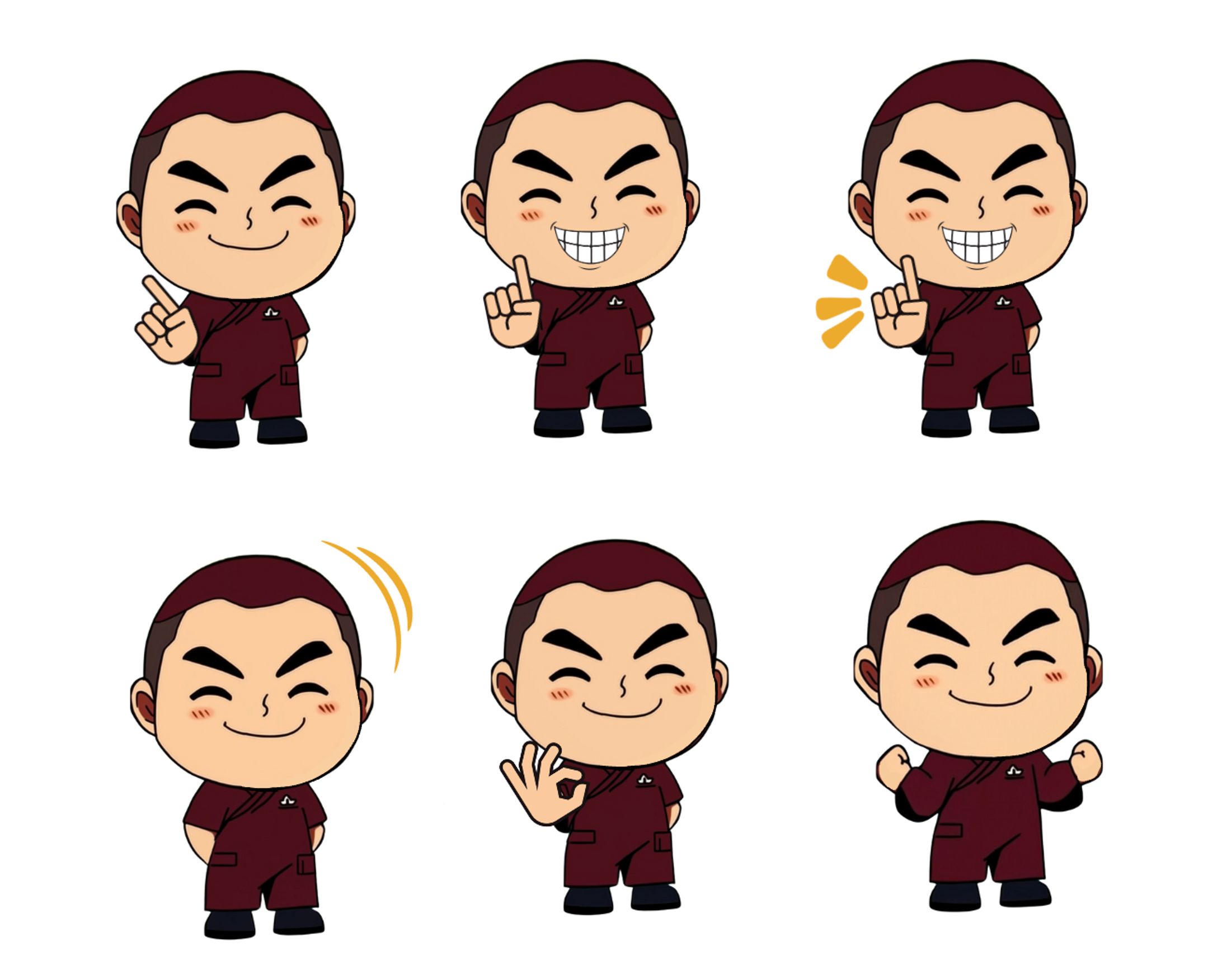 SNSアイコンイラスト_整体師さん-1