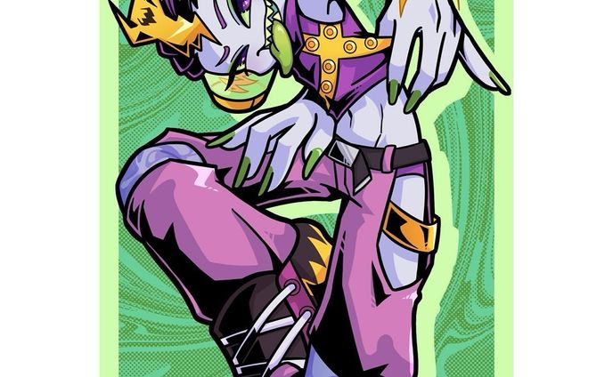 .
💚😈イタズラしちゃう？😈⚡️

#イラスト #オリジナル #デフォルメ#メディバンペイント
#originalcharcter #illustration