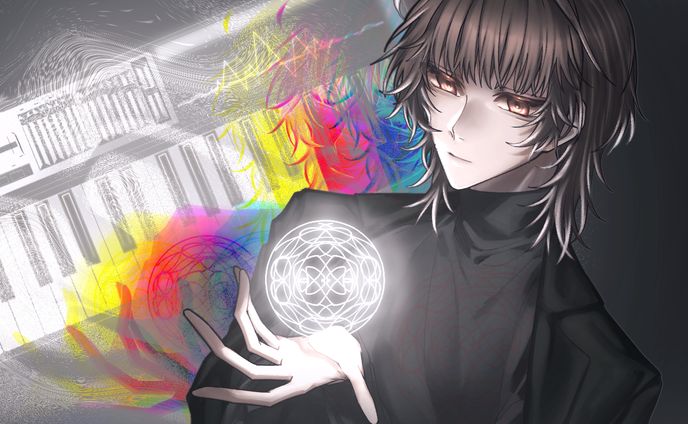 Skeb納品　青年ｲﾗｽﾄ