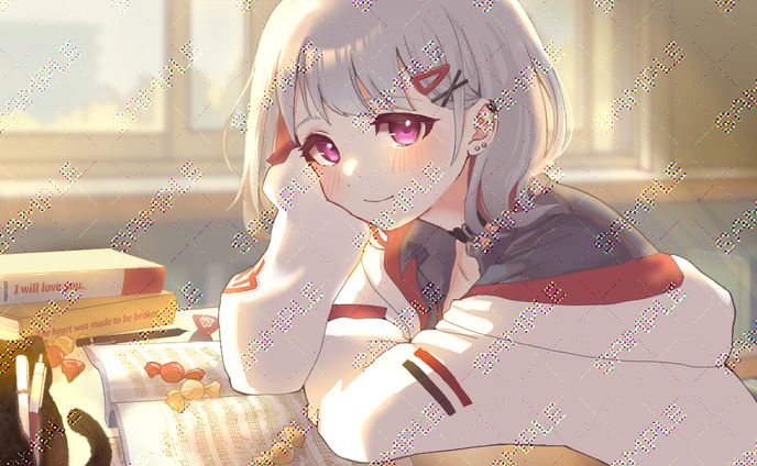 【commission】斜陽音無ヨナちゃん