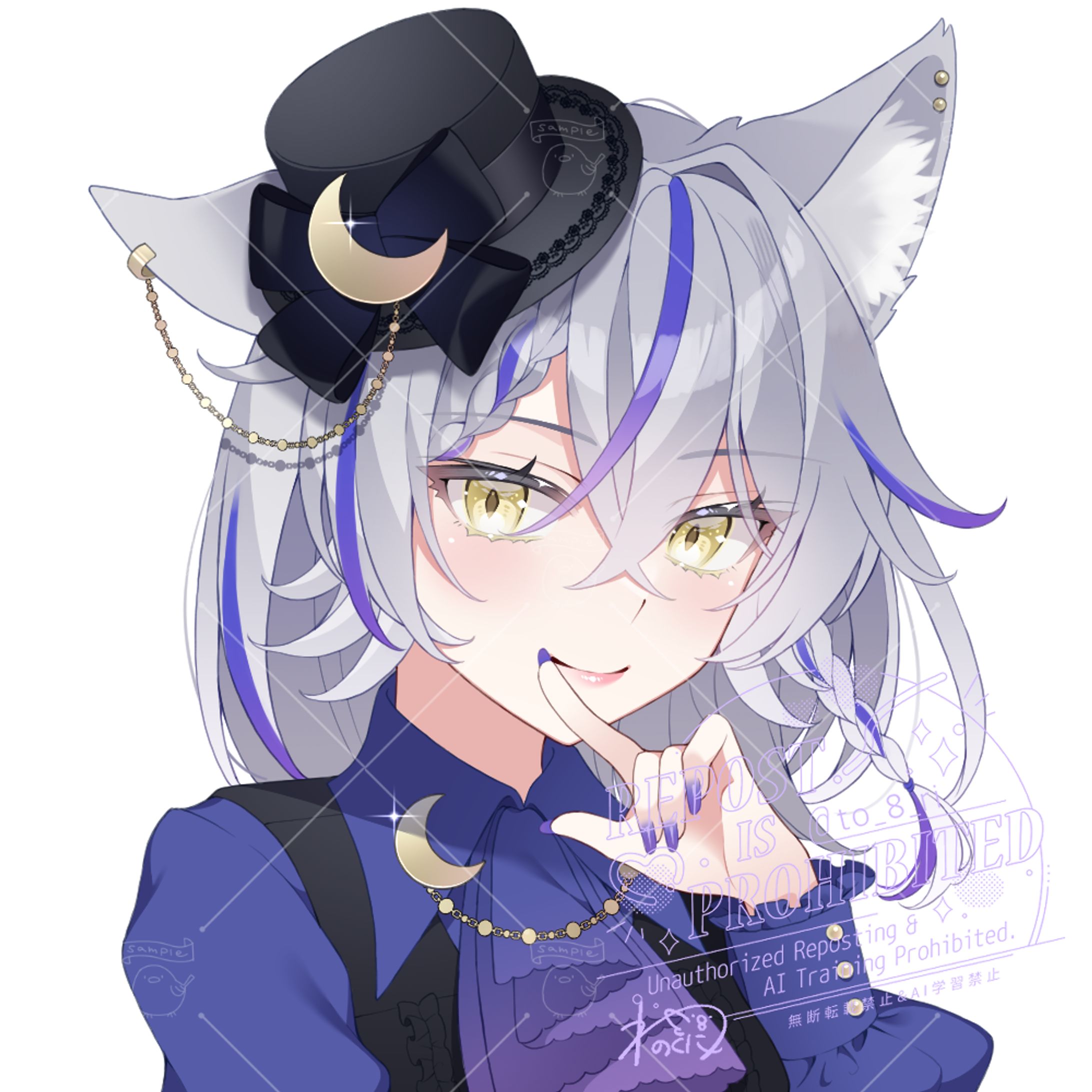 【works】小鳥遊美月様【アイコン】-1