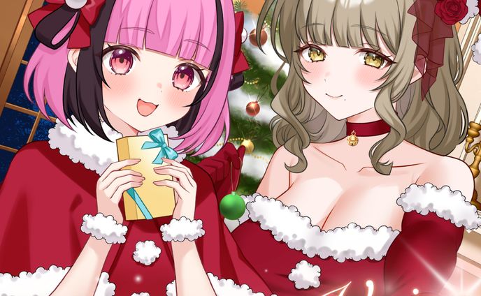 星めぐり学園　2024年クリスマスボイスイラスト