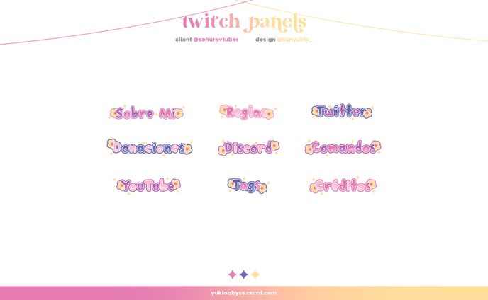 Twitch Panels