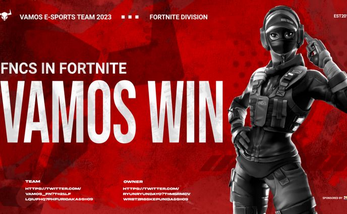 VAMOS E-SPORTS宛/ポスター