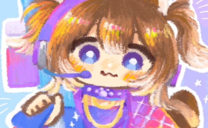 バストアップイラスト