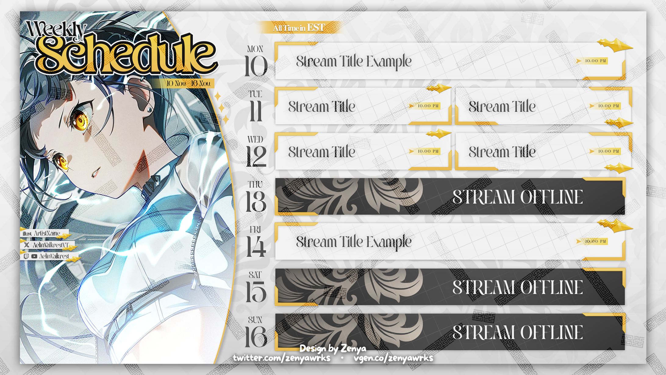 Aelin Valkrest's Schedule Design-1