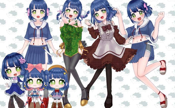 イラストレーター、live2dモデラー、クリスマス
