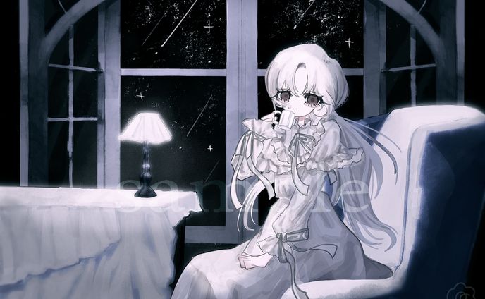 一枚絵関連、character commission