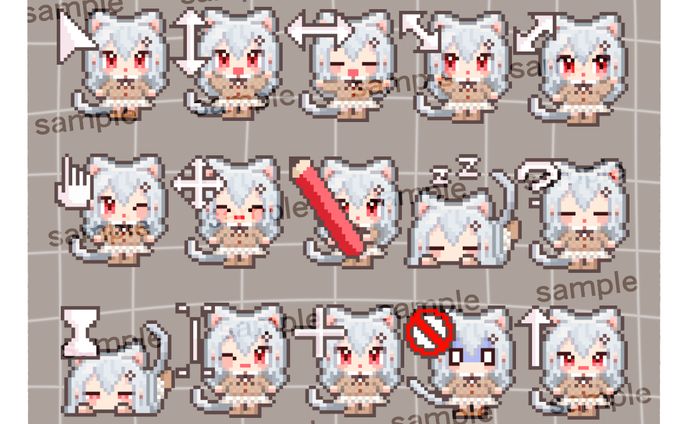 ご依頼　オリジナルマウスカーソル