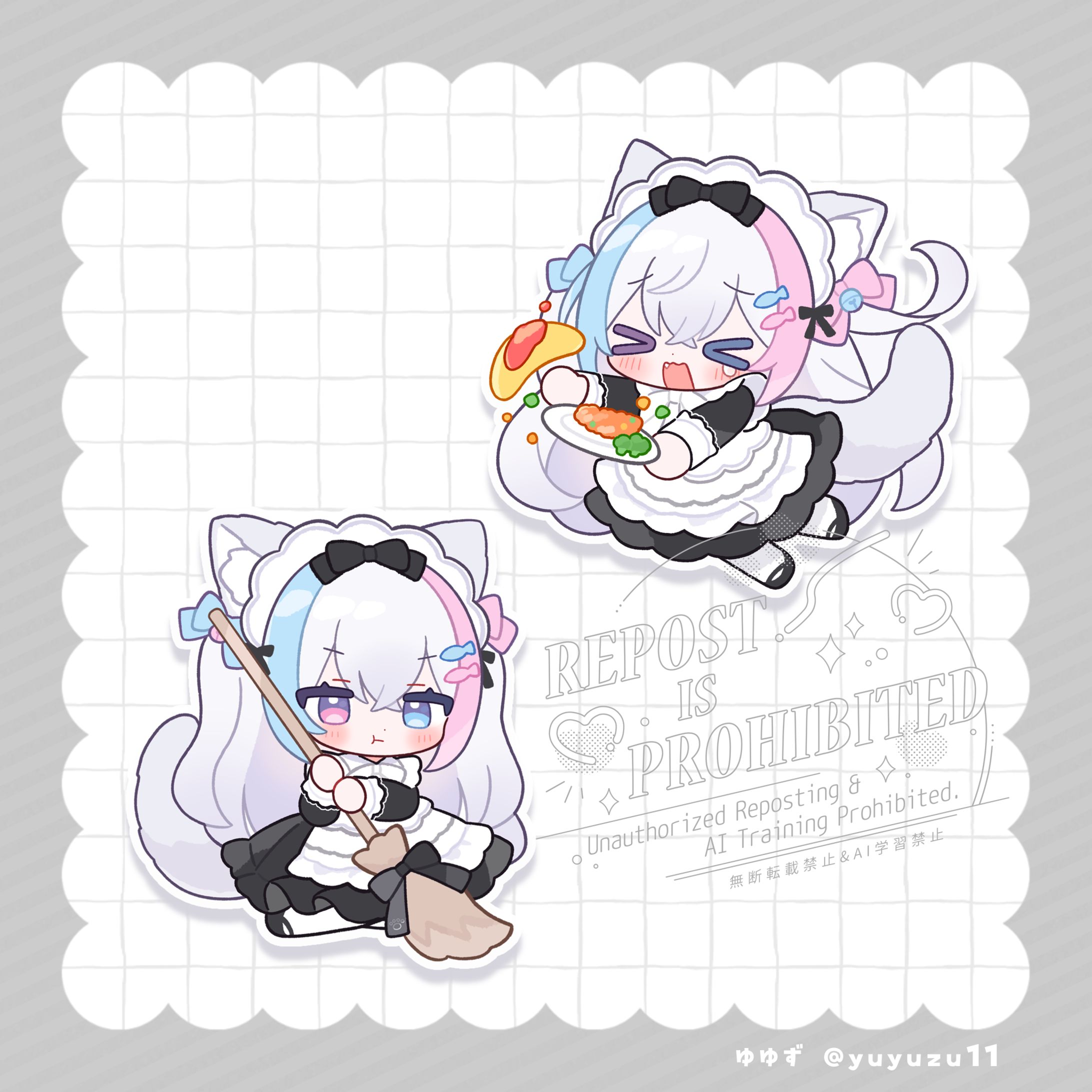 しろせぬこ様/グッズイラスト-1
