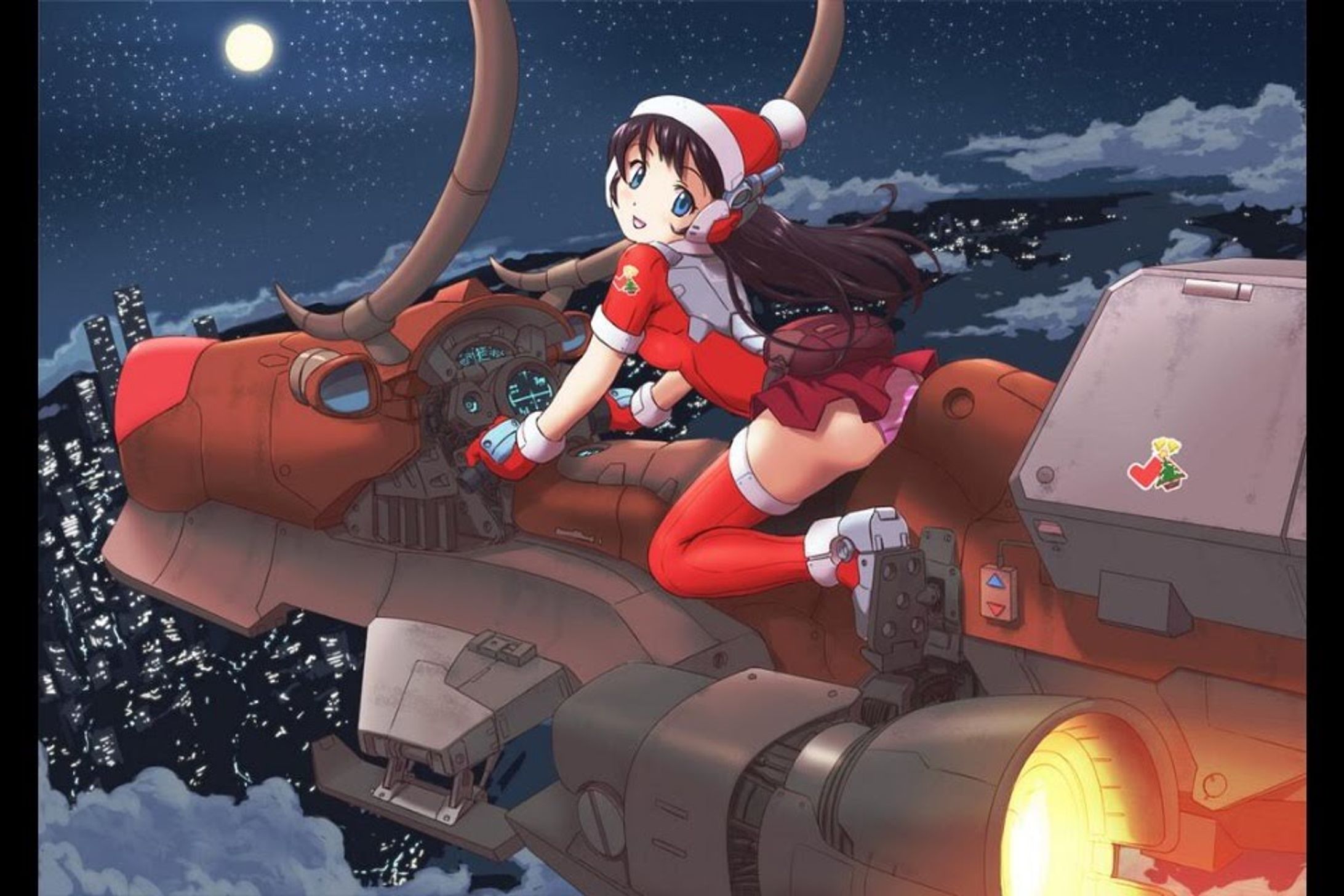 サンプル   サンタ娘   メカ-1