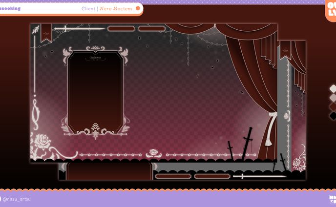 nero noctem stream overlay bundle