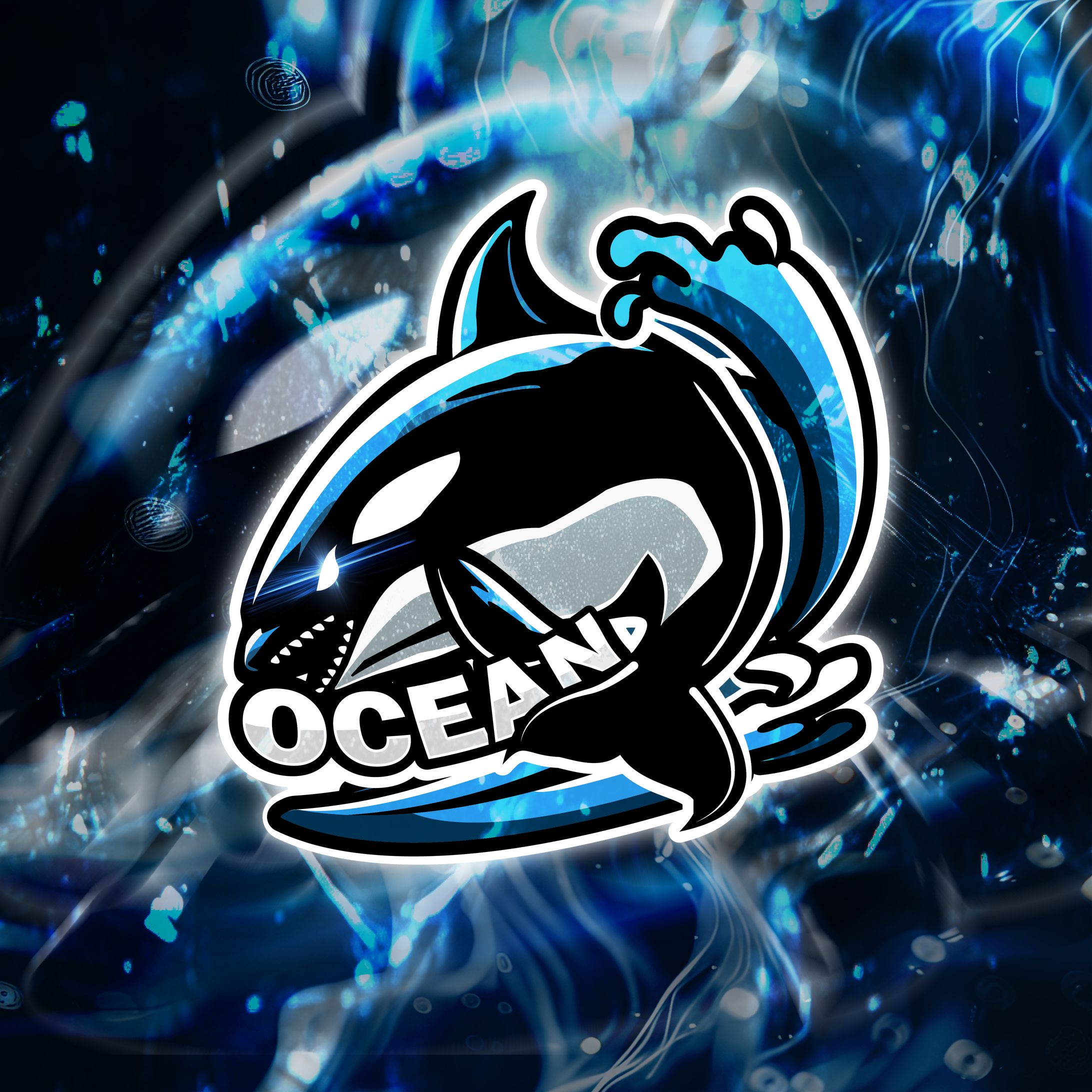【 マスコットロゴ 】OCEAN ver.2-1