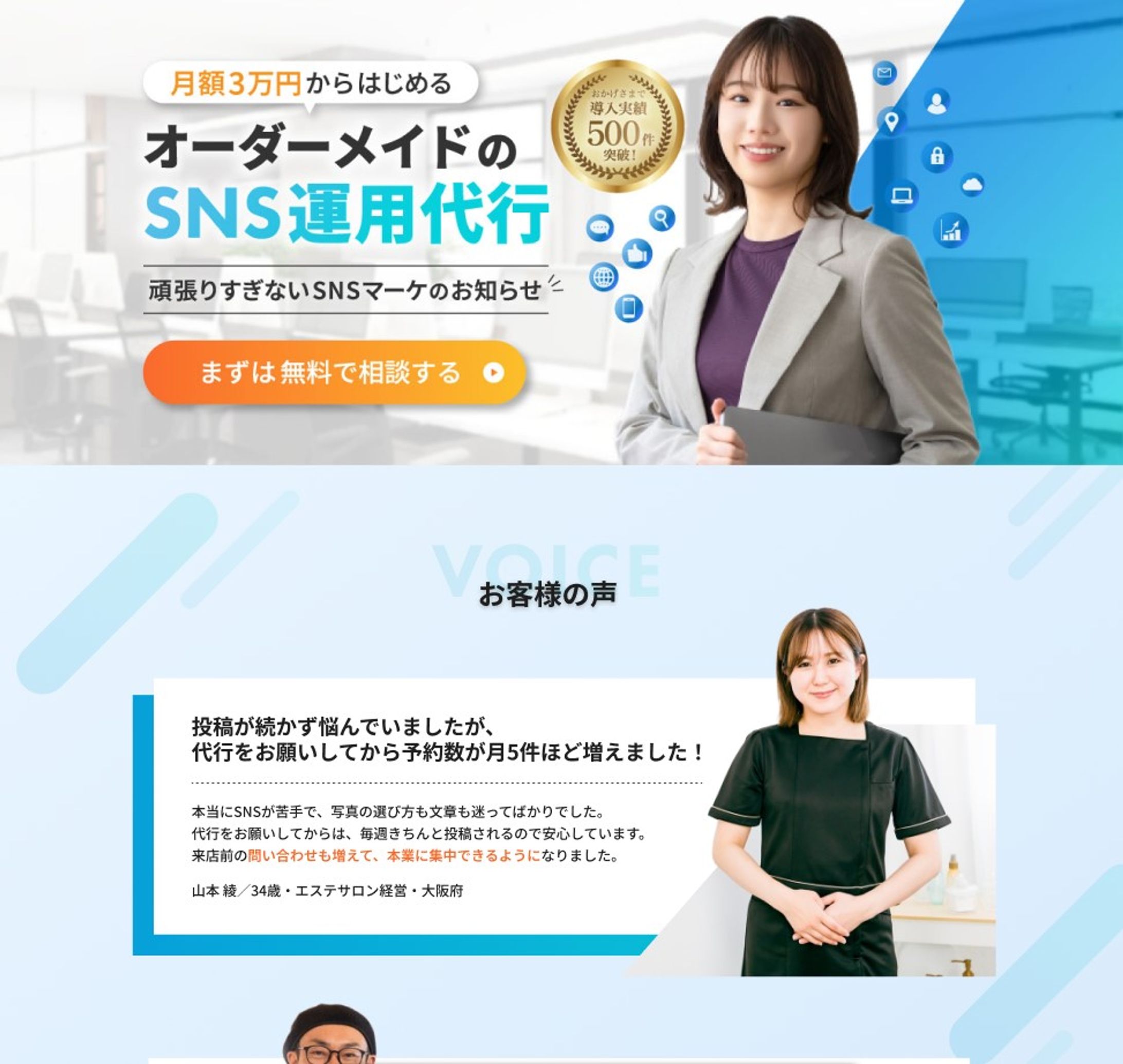 【LPFV】SNS運用代行　（PCver）-1