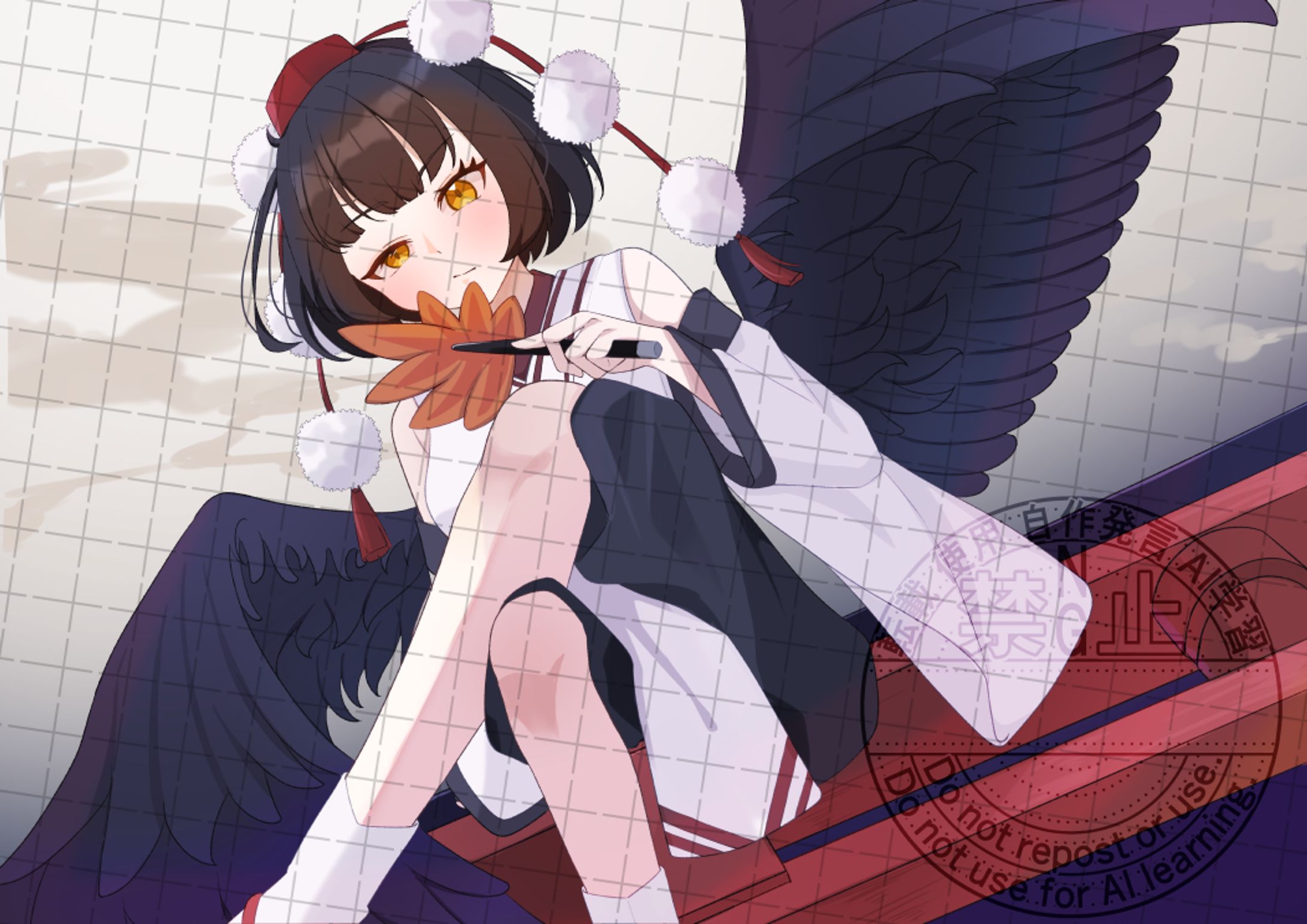 【展示会用イラスト】天狗-1