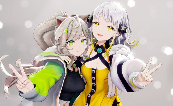 柚子花＆来果　静画作成