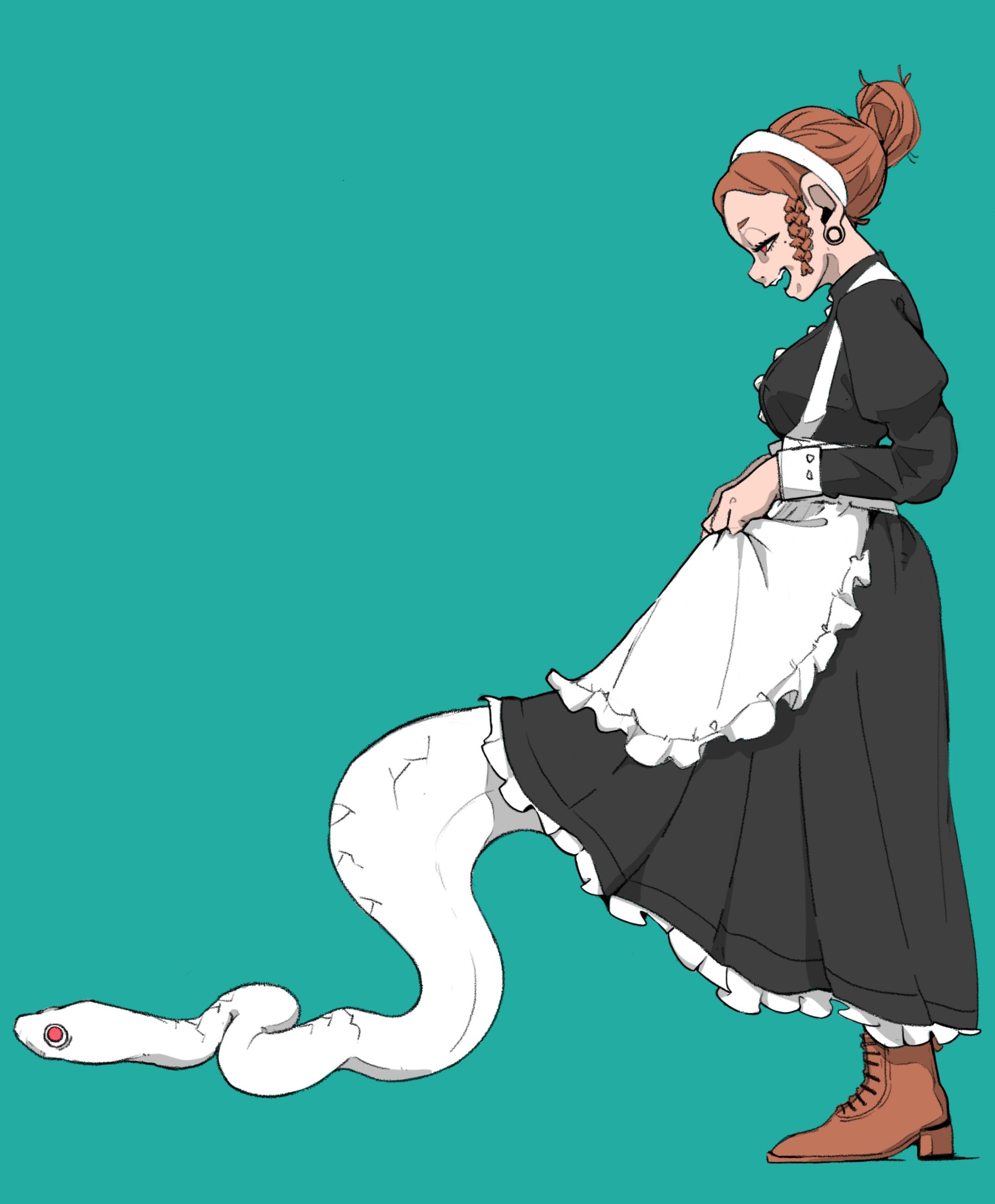 彼女の秘密_アオダイショウ-1