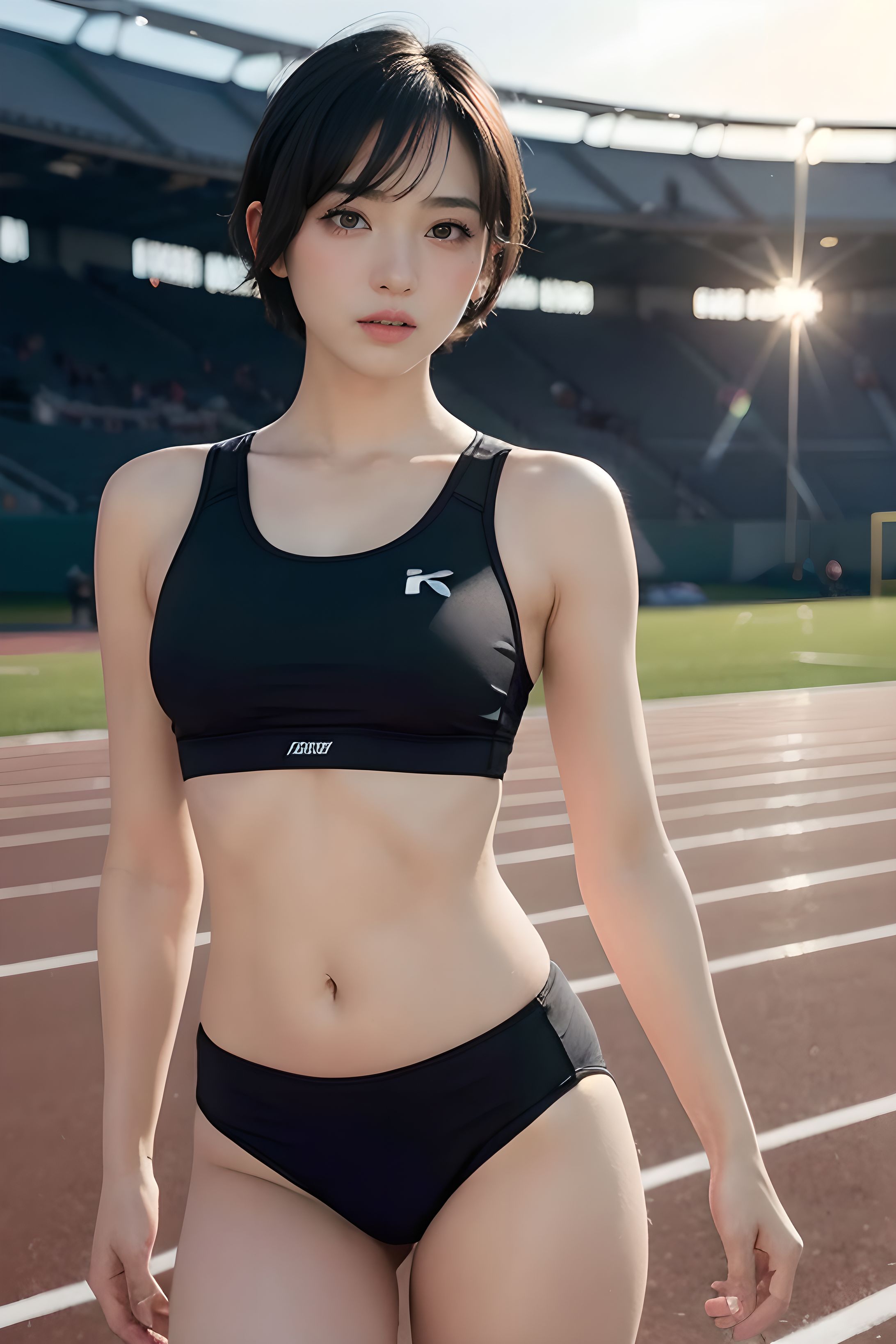 美女アスリート-1