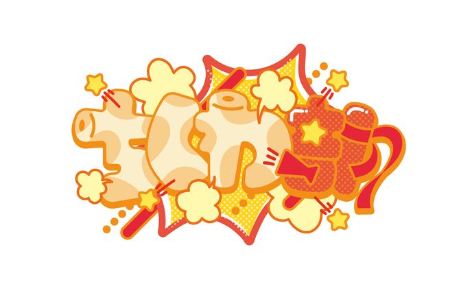 ステッカーロゴデザイン