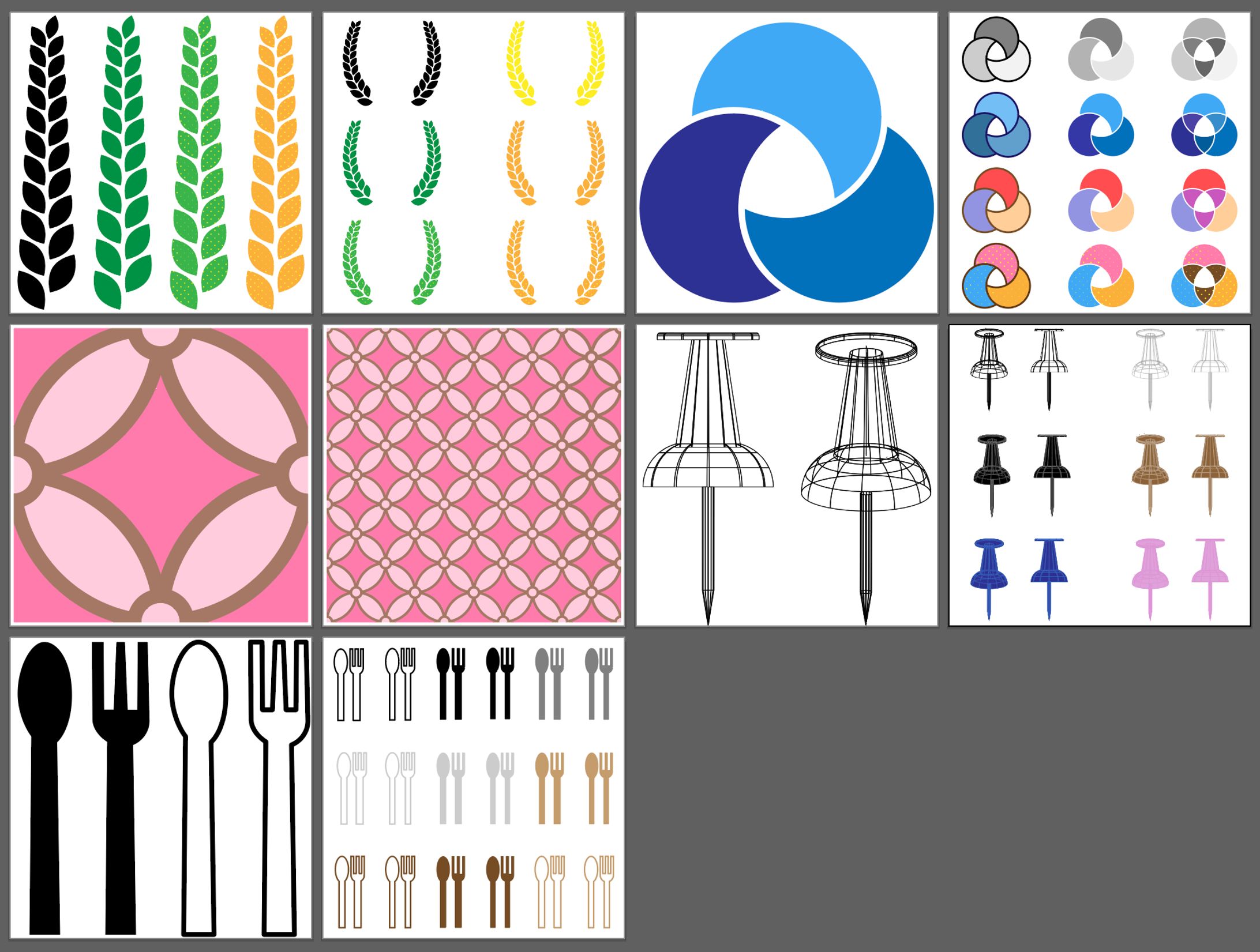 ストックイラスト18-1
