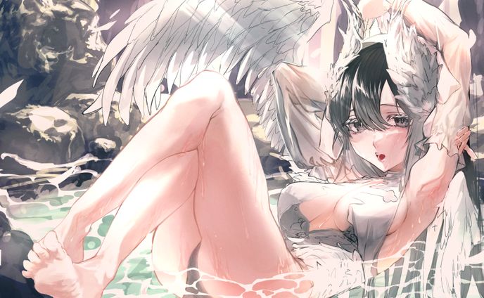一枚絵天使