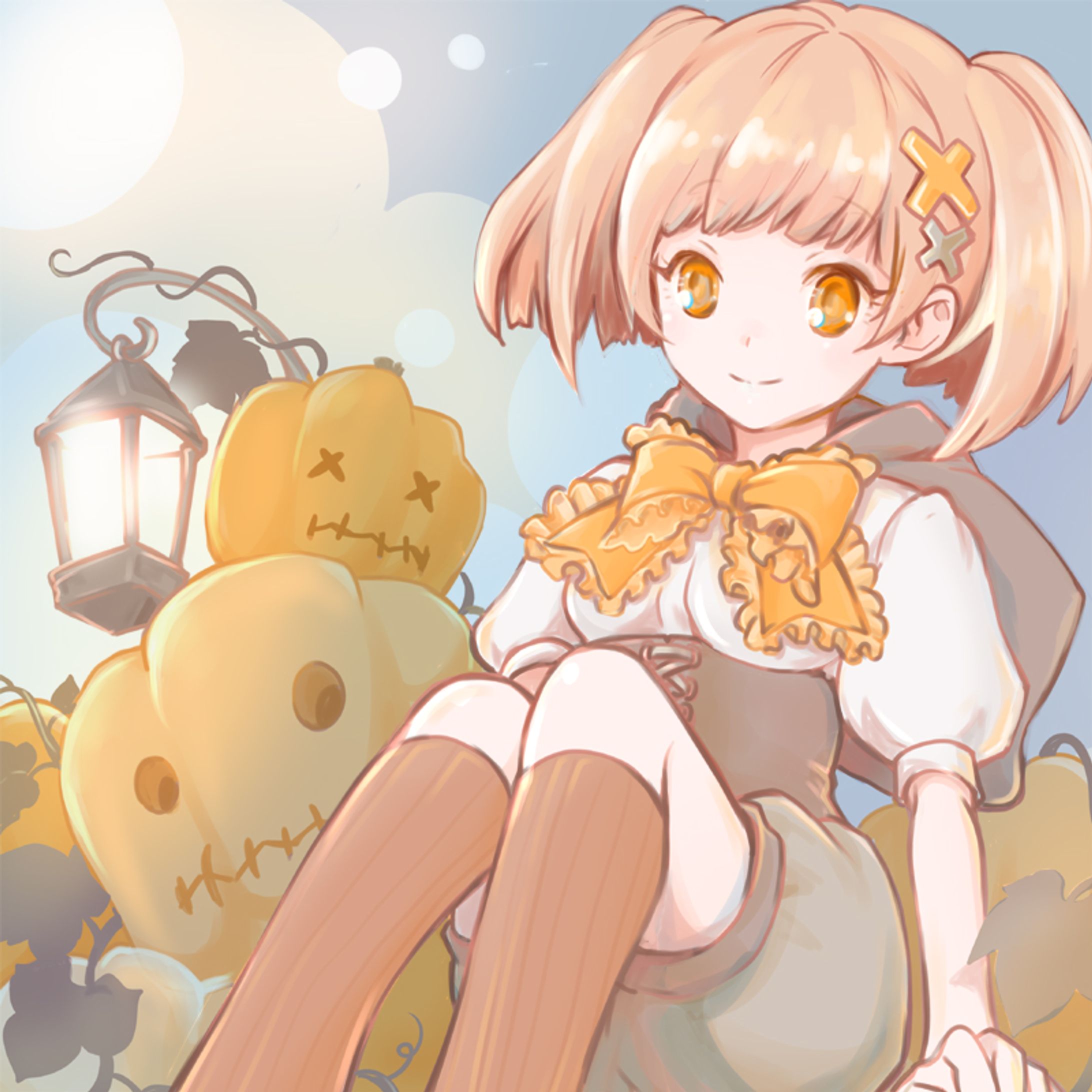 ハロウィン女の子、創作-1