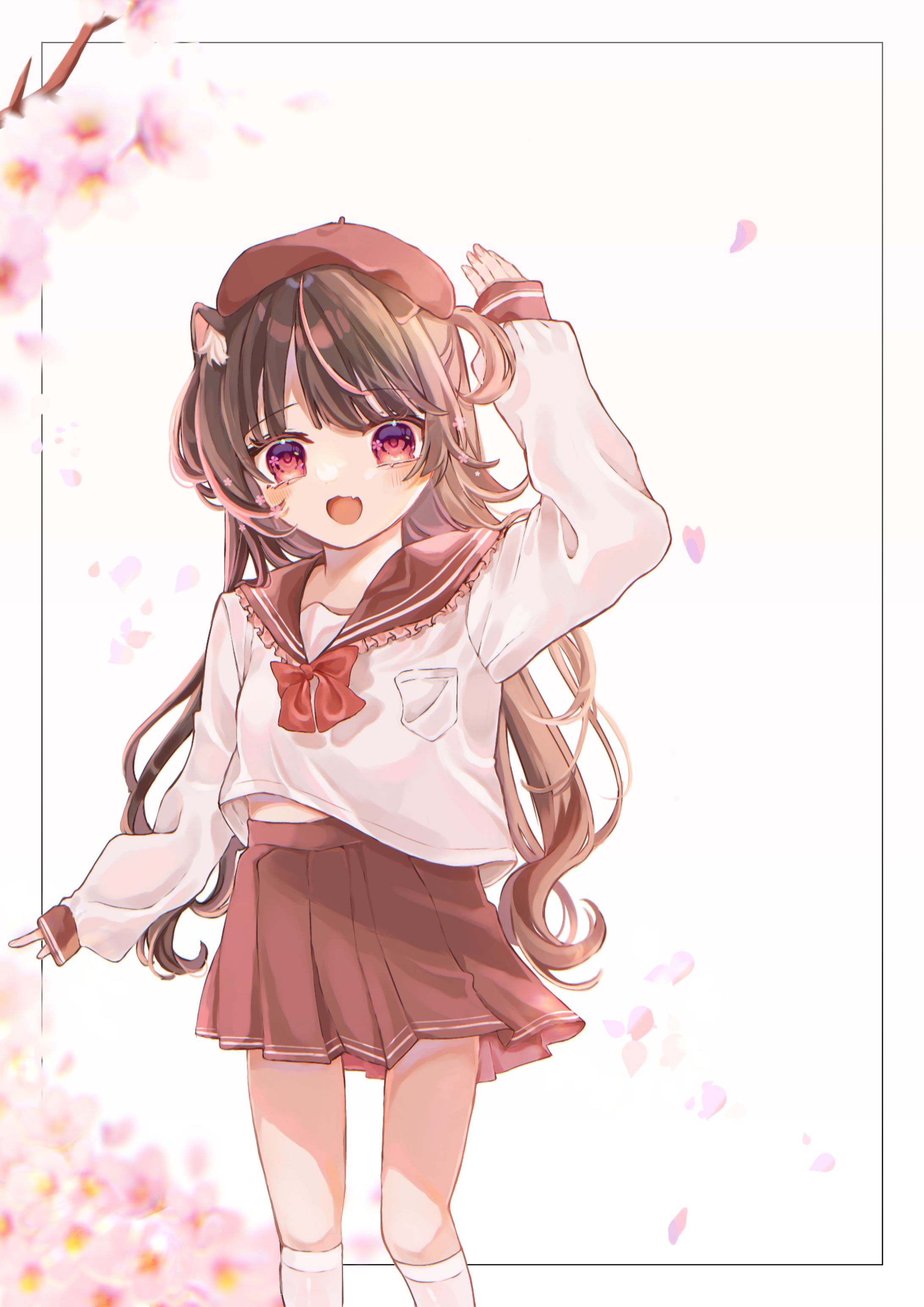 春のねこちゃん-1