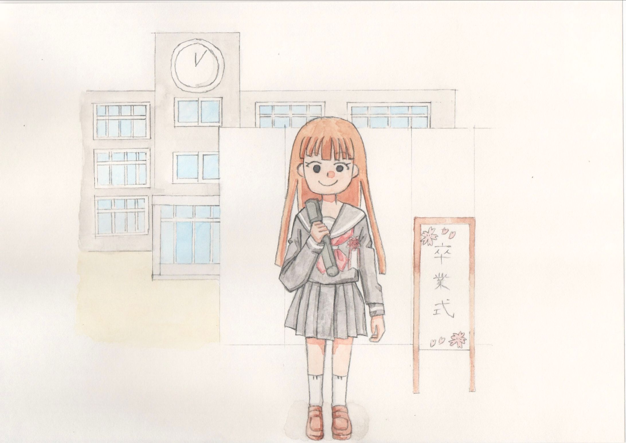 卒業式　-巣立ちの日--1