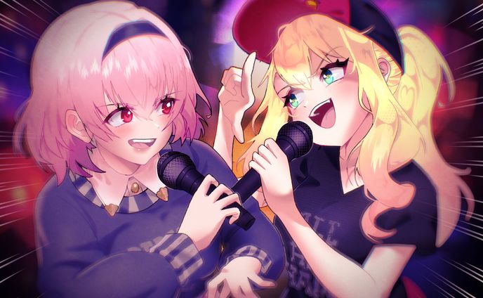 Calli Vs Milky Karaoke battle!