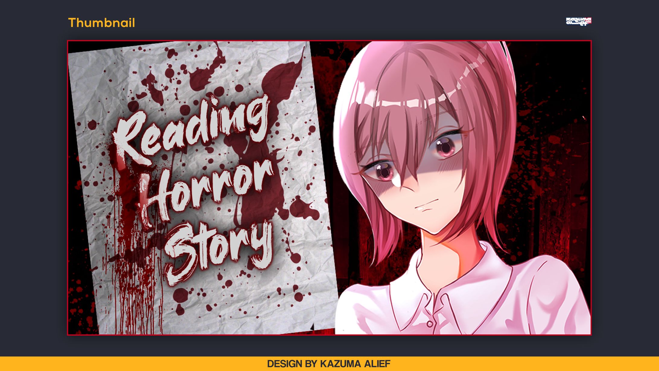 [Thumbnail] Reading Horror Story - Kira Karta-1