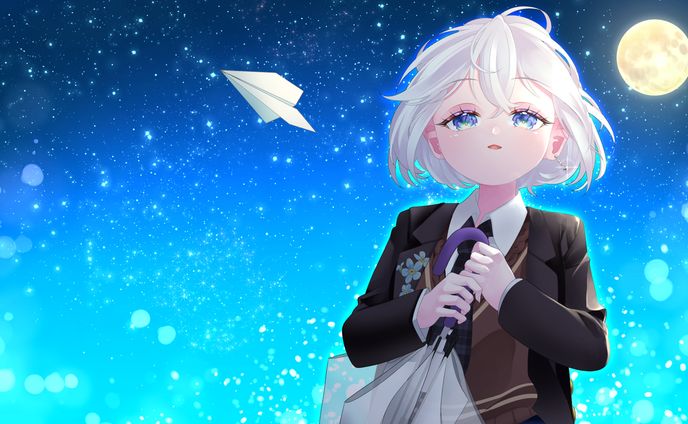 星空璃音様 動画用イラスト