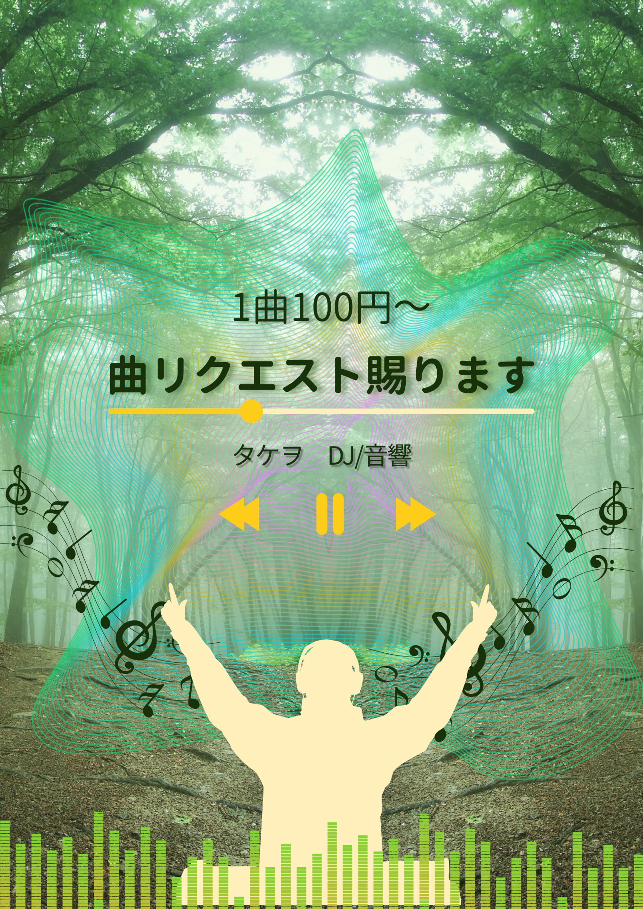 曲リクエスト宣伝用ポスター-1