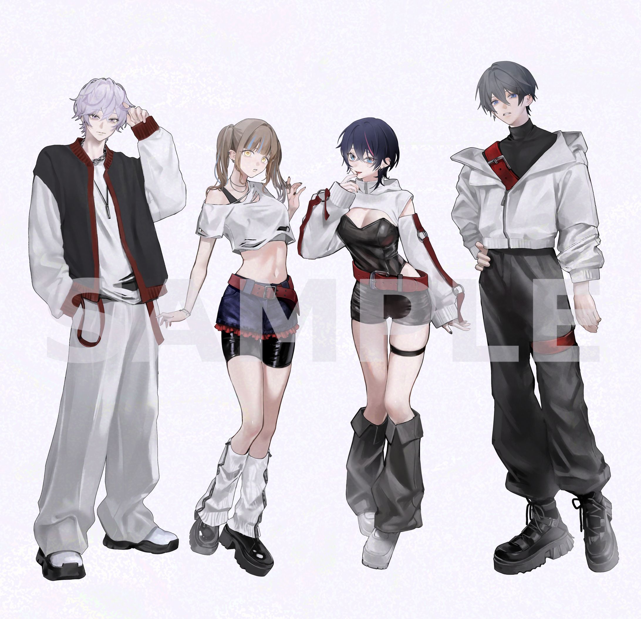 DimViolet様「ファイアダンス」歌ってみたmv用イラスト-1