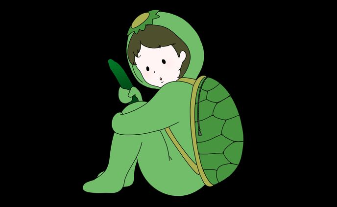 【イラスト】緑