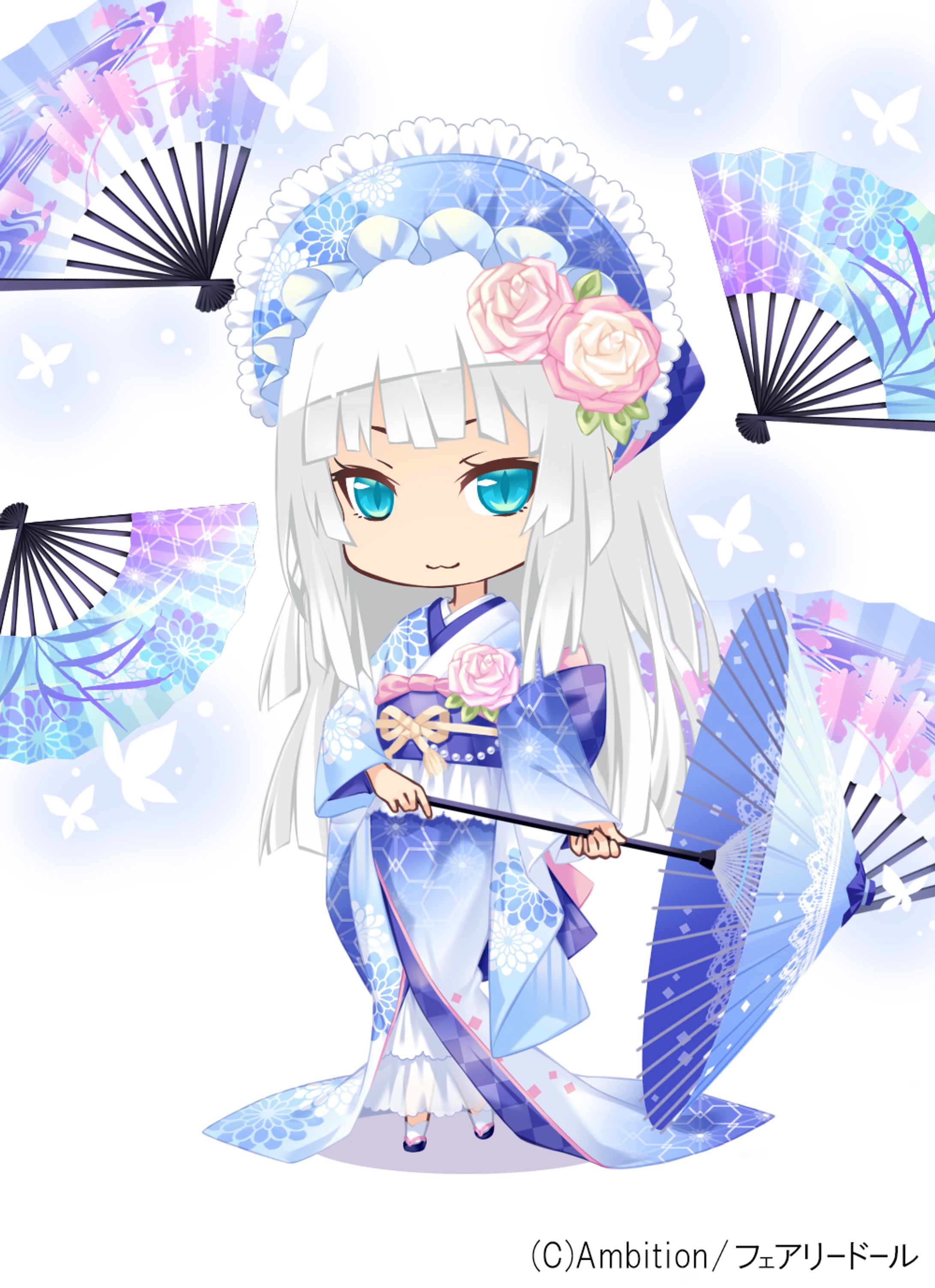 フェアリードール　はんなり夏着物-1