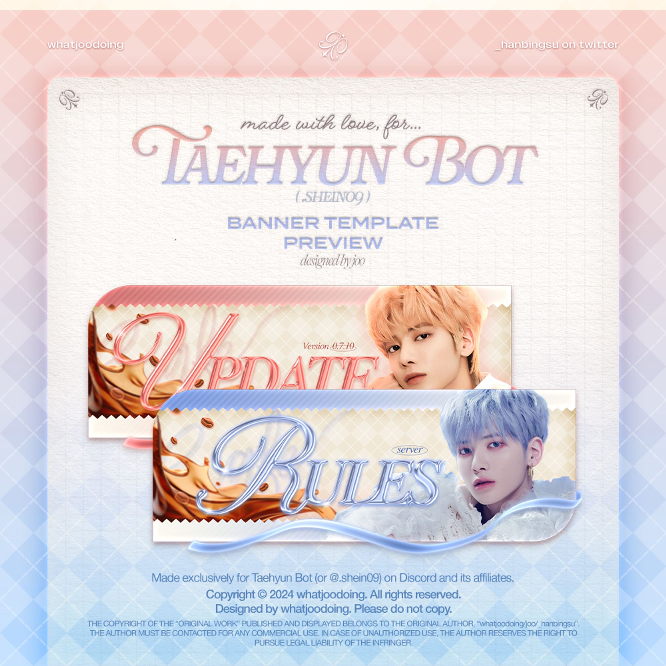 BANNERS：TAEHYUN BOT-1